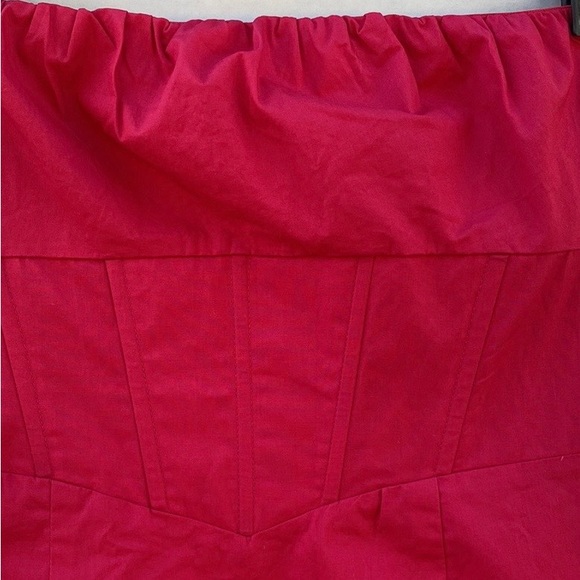 NWOT Princess Polly Womens size 6 red Ivy Corset sexy mini strapless dress👇🏼 - Picture 4 of 8